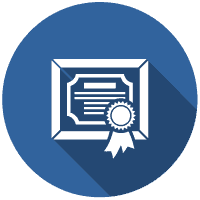 teacher certificate icon